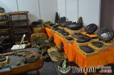 紫石端砚厂携精品亮相深圳茶业博览会 茶韵与砚魂的跨界共舞